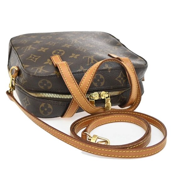 LOUIS VUITTON Spontini 2Way Shoulder Hand Bag Monogram Leather M47500 34EF098 - Picture 5 of 16
